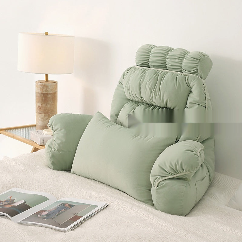 Backrest Pillow for Sofa Bed Support Cushion Neck and Waist Support