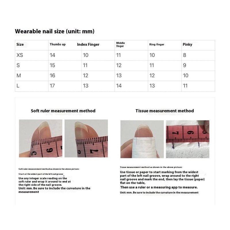 Handmade Nail Art Powder Set - Multiple Sizes