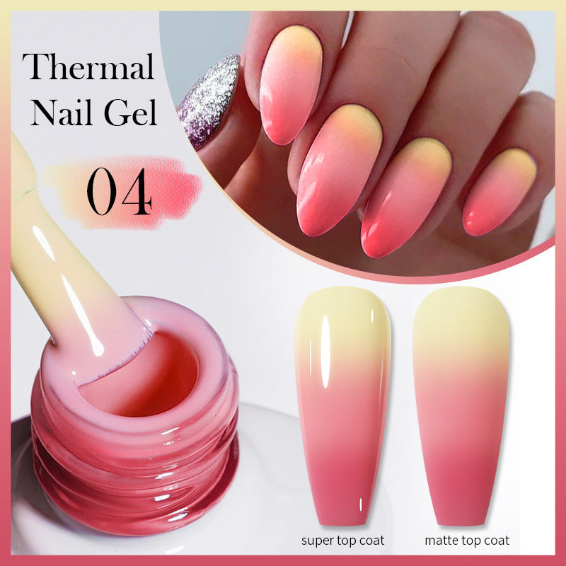 Color Changing UV Nail Polish Kit with Gradient Effects - Multiple Colors