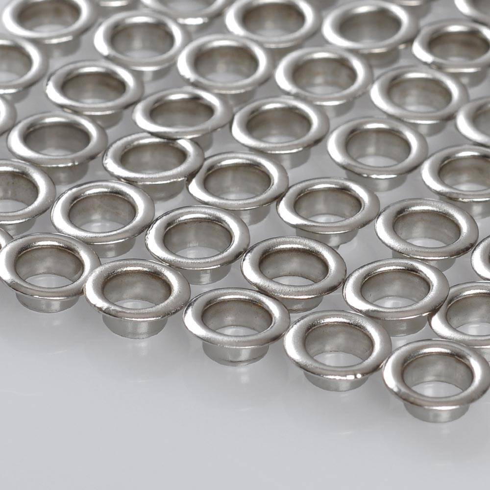 2000pcs Nickel Grommets for Leather Canvas and Fabric - #0 Size