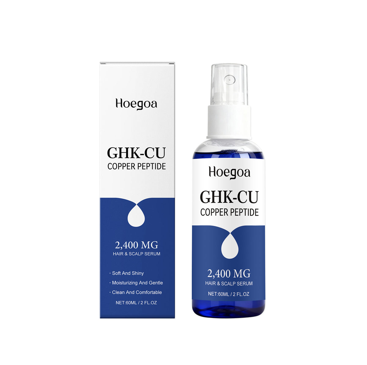 Copper Peptide Hair and Scalp Serum, 60ml