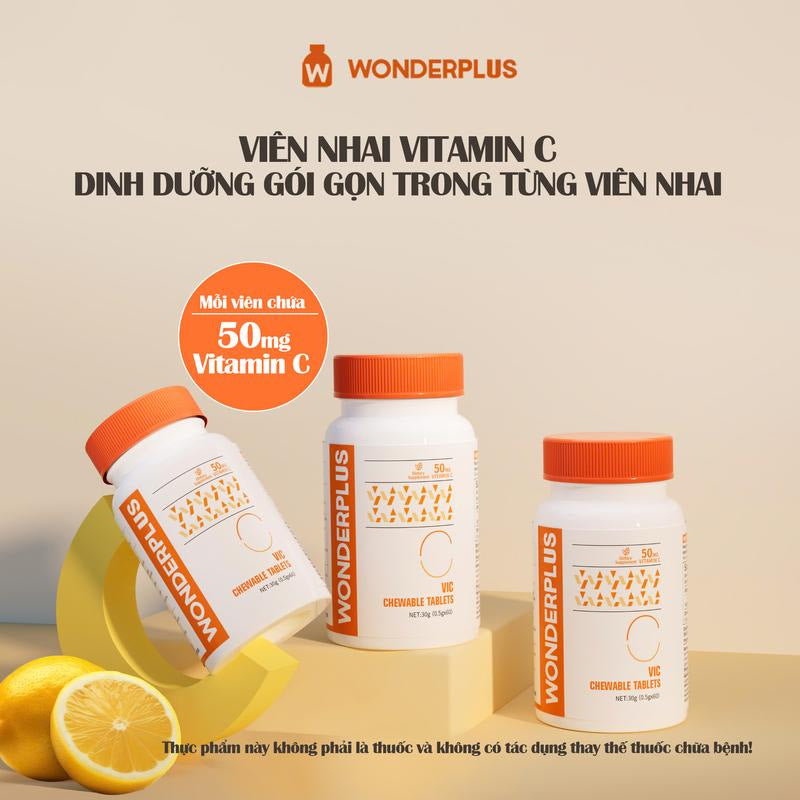 Vitamin C Chewable Tablets 50mg - 60 Pieces