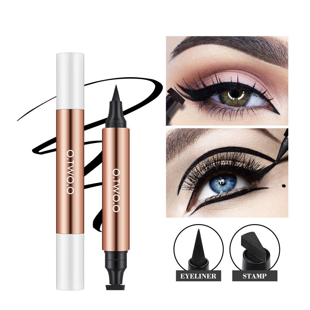 Waterproof Long-Lasting Black Eyeliner - No Smudging, Sweat-Proof Makeup