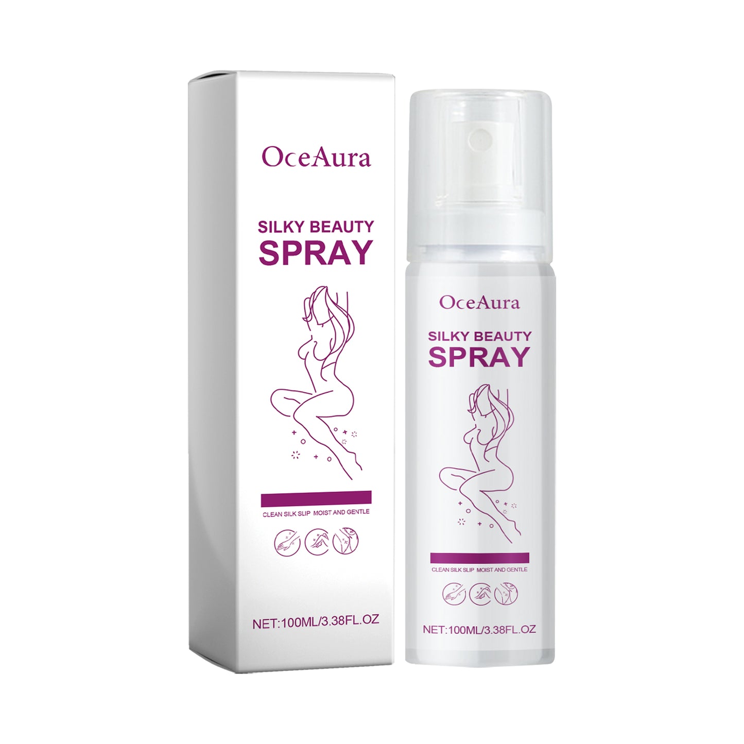 Gentle Painless Hair Removal Mousse Spray - 100ml Organic Formula