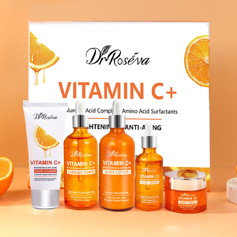 Vitamin C Brightening Body Care Set - 5 Pieces