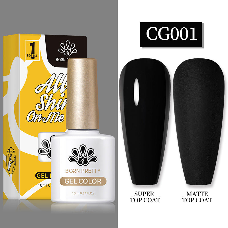 Multicolor UV Nail Polish for Nail Art - 40g Glitter & Sequin Finish