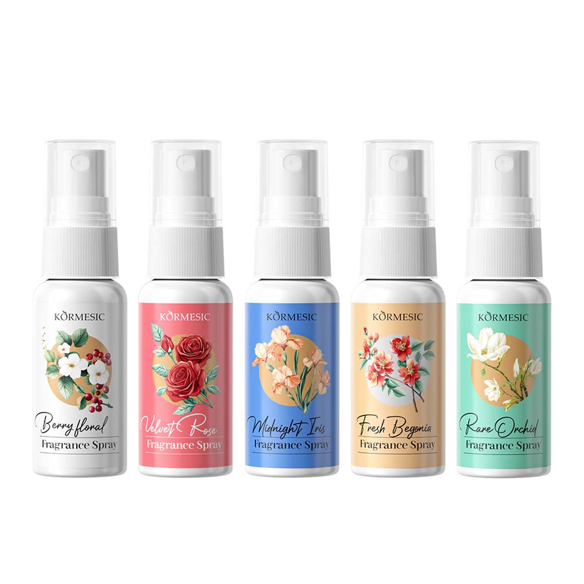 Romantic Floral Fragrance Spray Set