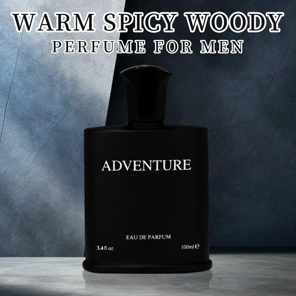 Men's Eau de Toilette - Fresh Citrus and Woody Fragrance for Daily Wear