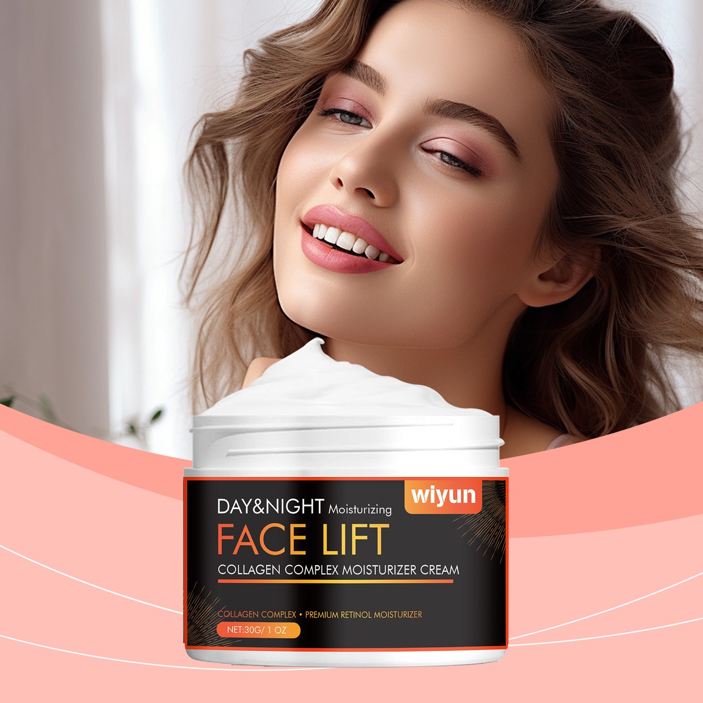Collagen Firming Face Moisturizer - Deep Hydration Anti-Aging Cream