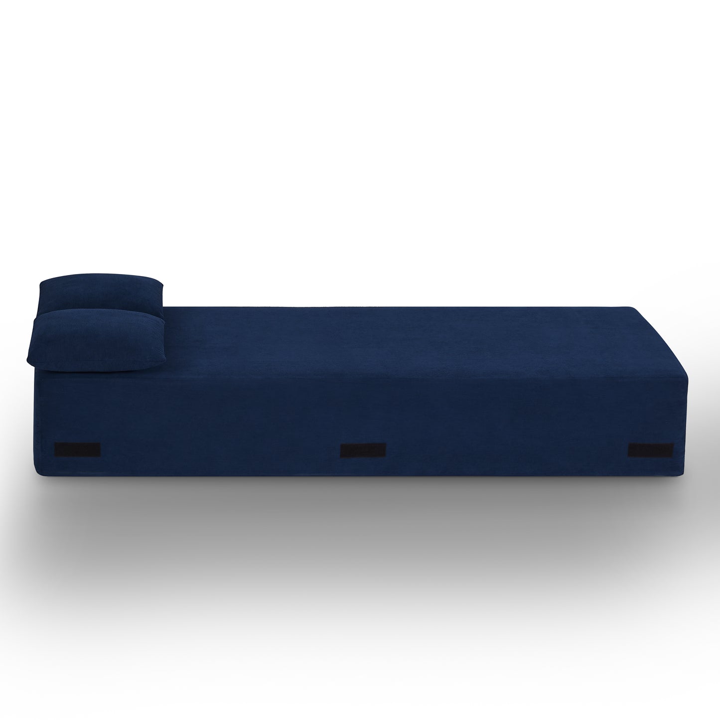 Modern 3-Seater Sofa - No Assembly, Compact Design, Blue