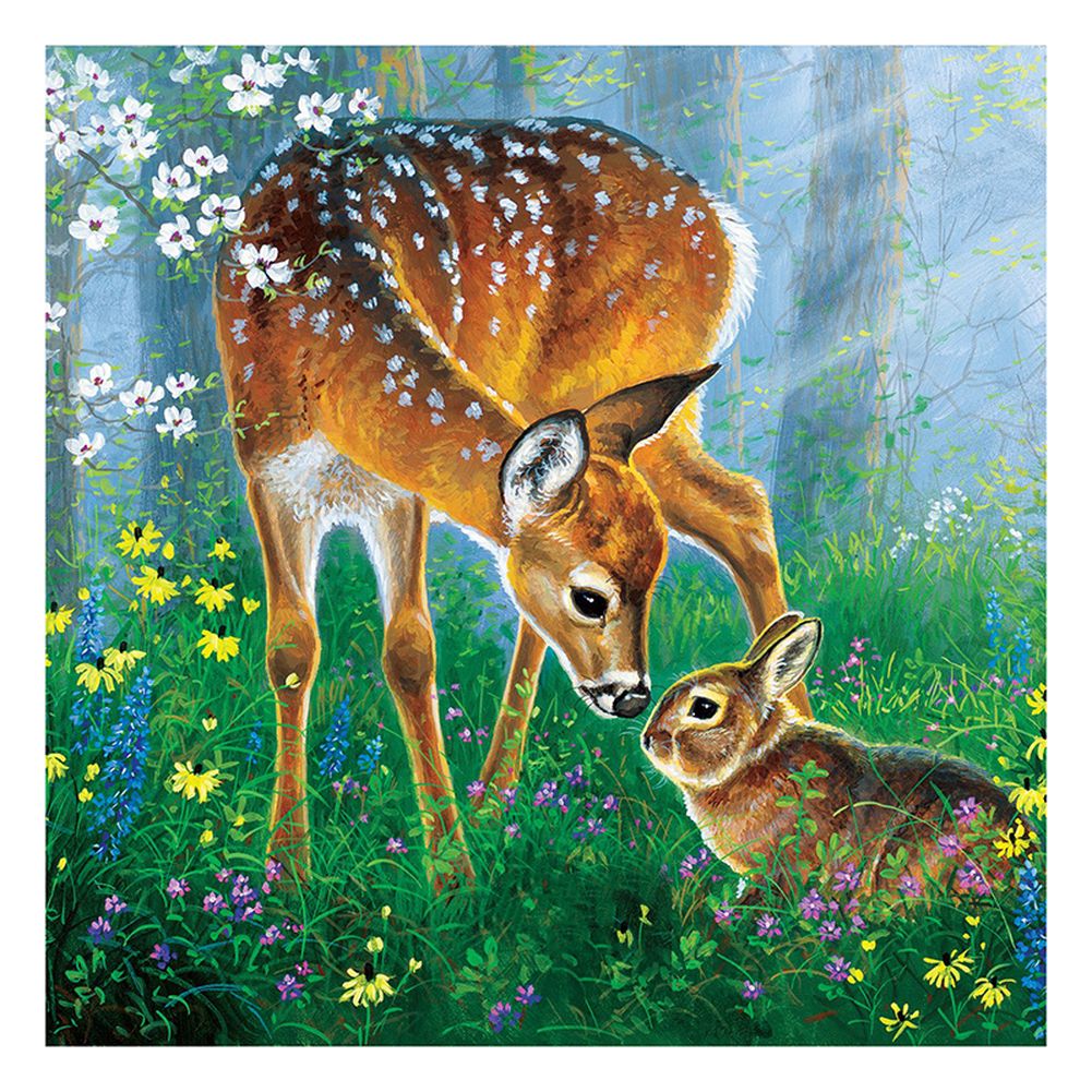 5D Diamond Painting Kit for Animals - Resin Rhinestone Cross Stitch Art