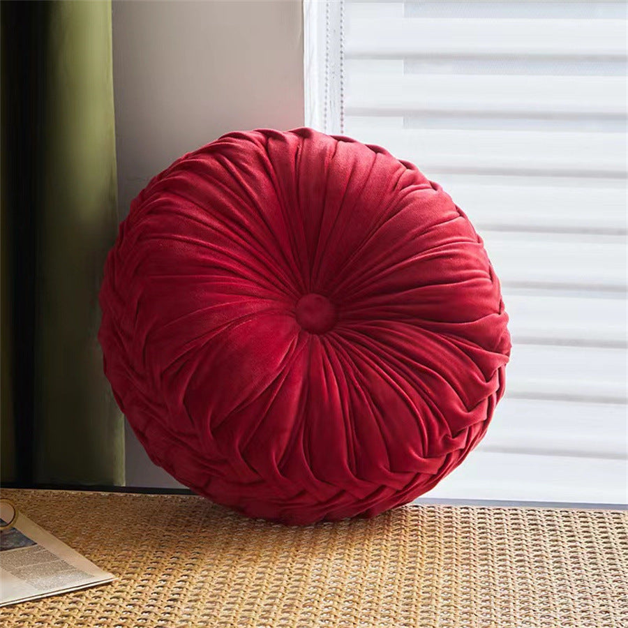 Solid Color Velvet Throw Pillow Cover 38x38cm Sofa Cushion Home Decor
