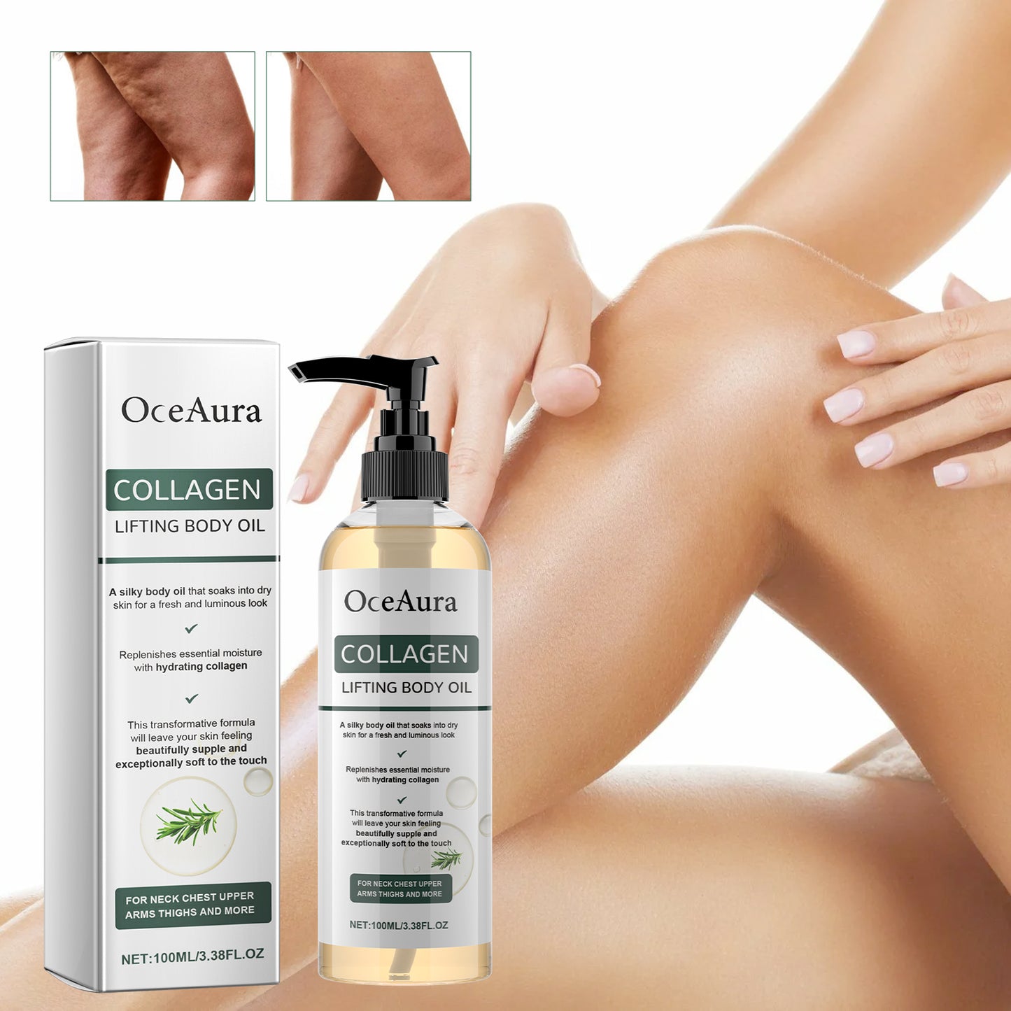 Collagen Firming Body Oil - Moisturizing Skin Care for Body 100ml