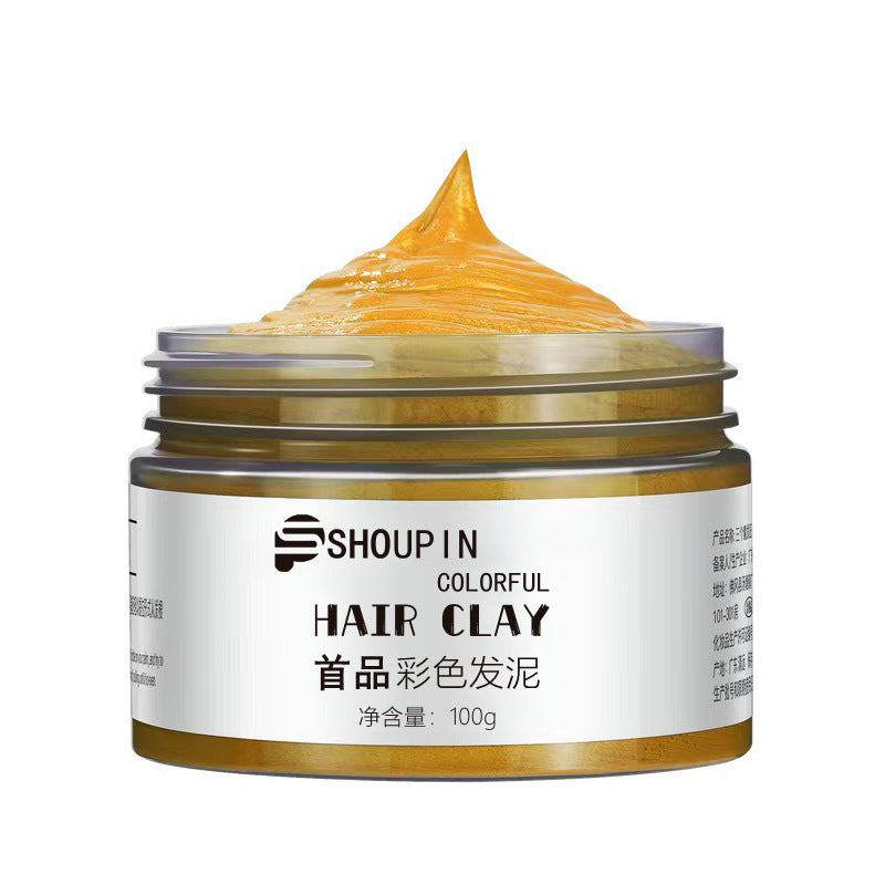 Disposable Men's Hair Color Cream - Multiple Shades, Moisturizing Hair Dye