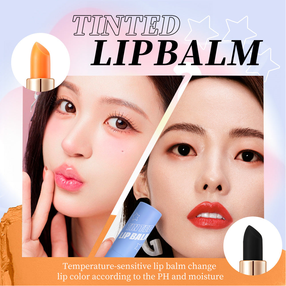 Color-Changing Lip Balm Water Lipstick Moisturizing Lip Care Set