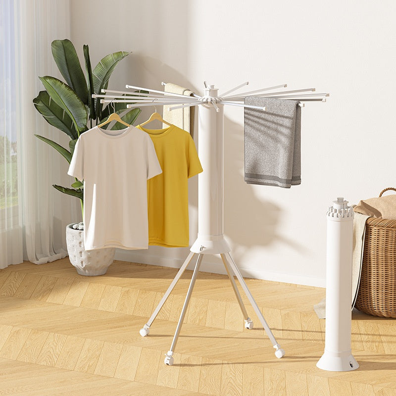 Octopus Clothes Hanger Floor Folding Storage Rack for Wardrobe & Balcony