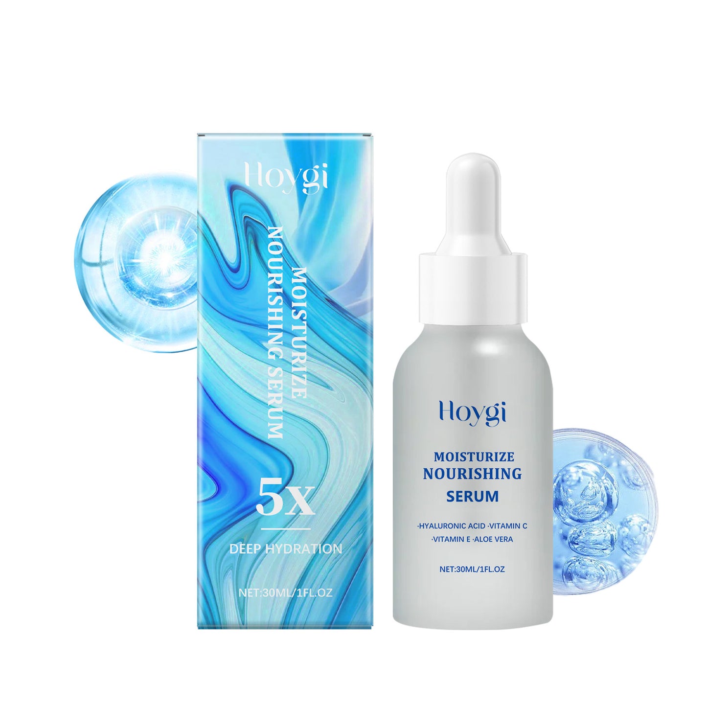 Hyaluronic Acid Hydrating Facial Solution 30ml Gentle Nourishing Serum