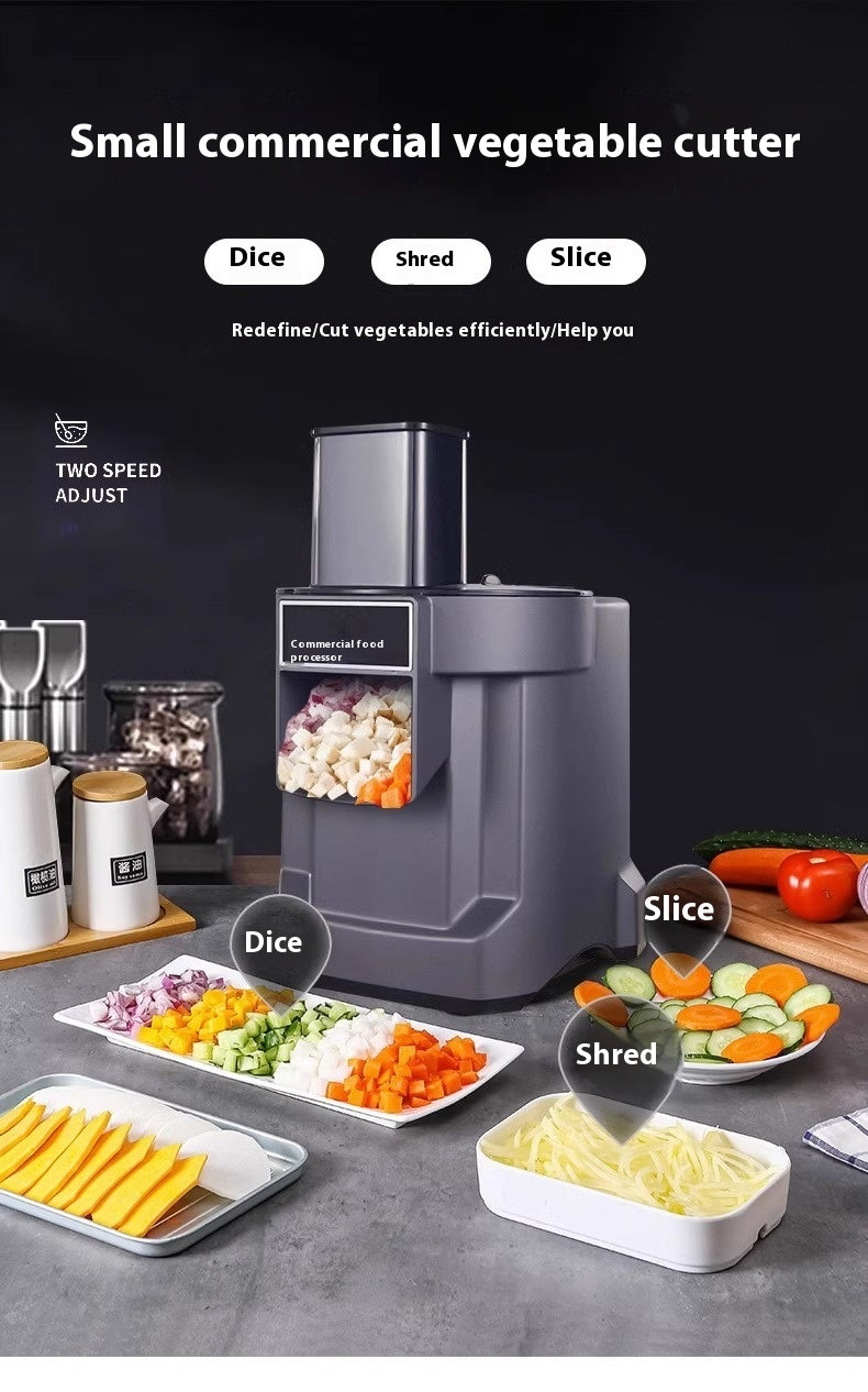 Commercial Vegetable Cutter Multi-Function Dicing and Slicing Tool - US Three in One