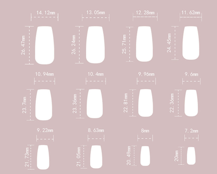 Women's French Flower Manicure Kit with 3D Nail Art and Glue