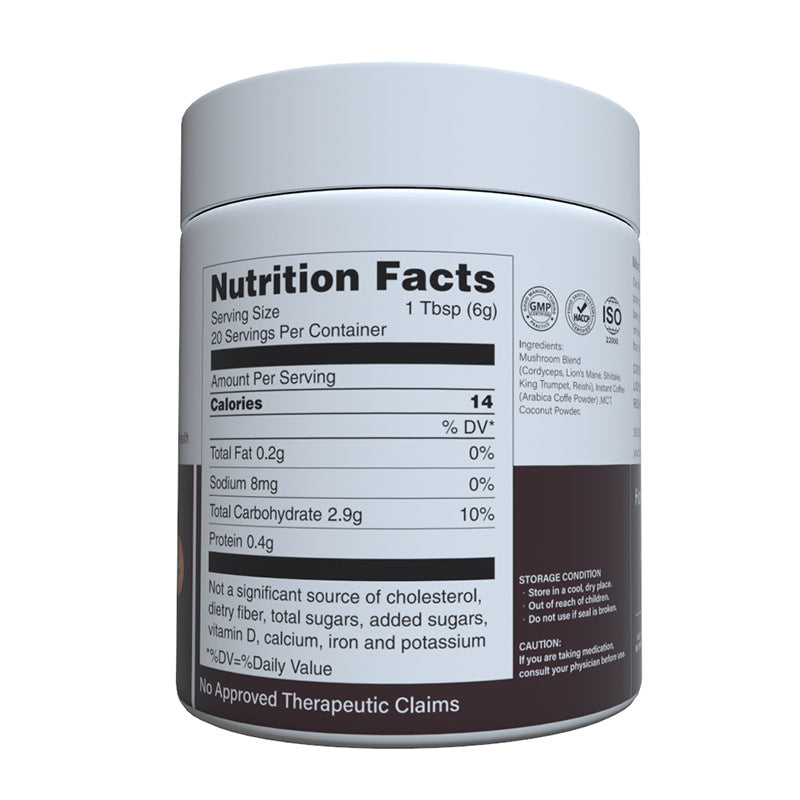 Instant Mushroom Coffee Mix - 100g