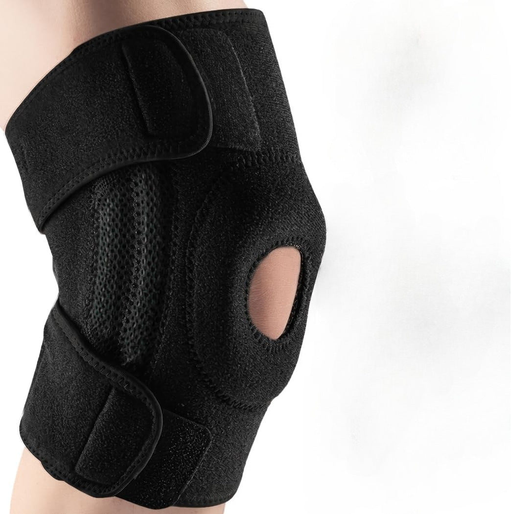 Compression Knee Brace with Patellar Shock-Absorbing Pad for Sports Protection
