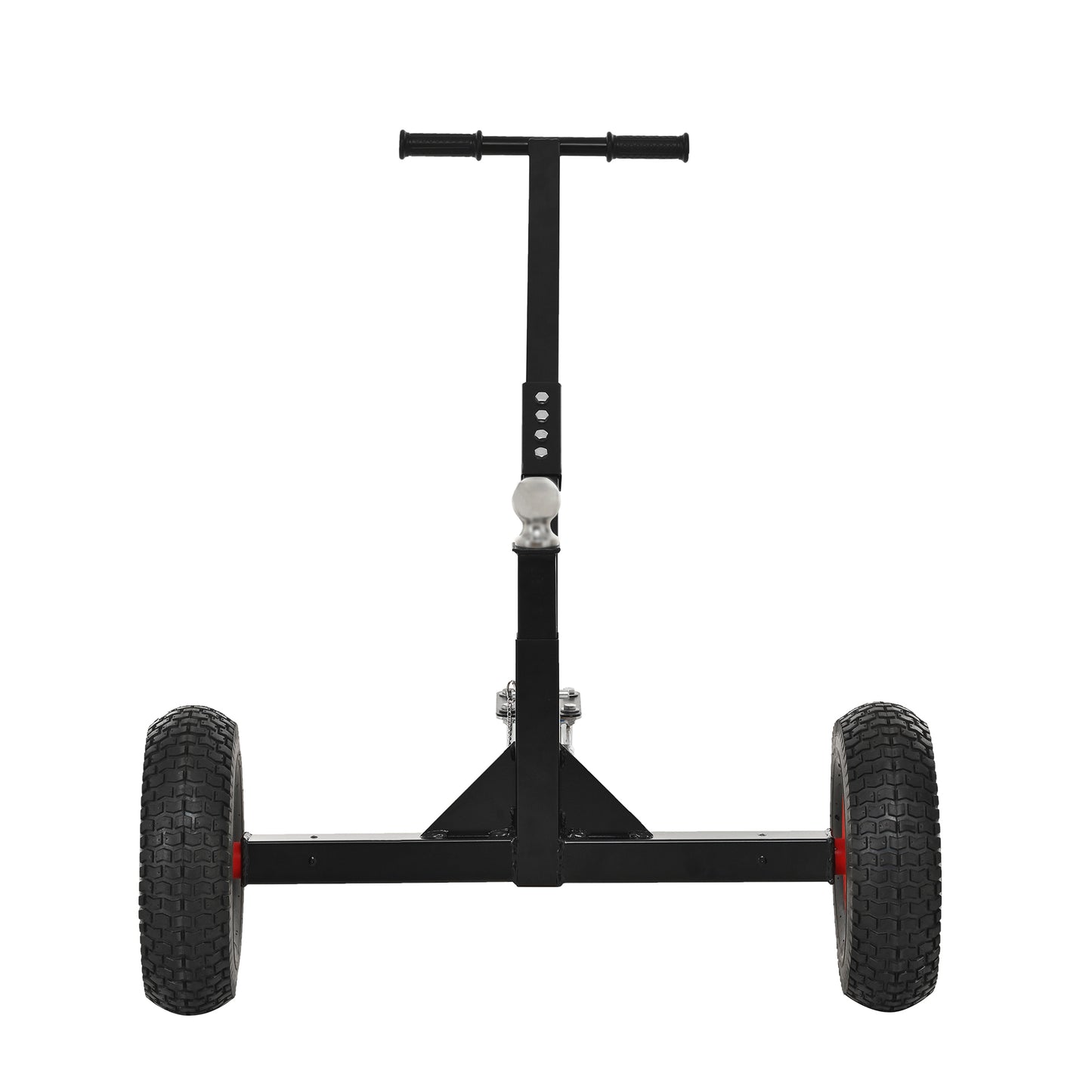Heavy Duty Tri-Wheel Trailer Dolly - 800lbs Capacity, 18-25" Height