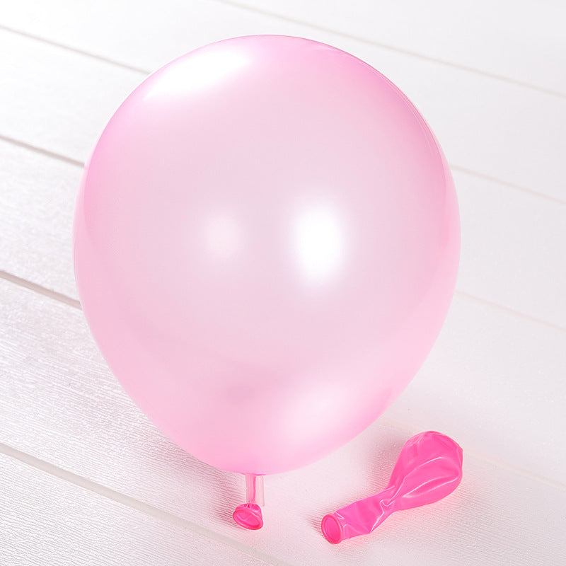 Assorted Latex Balloons for Wedding and Party Decorations - 100PCS