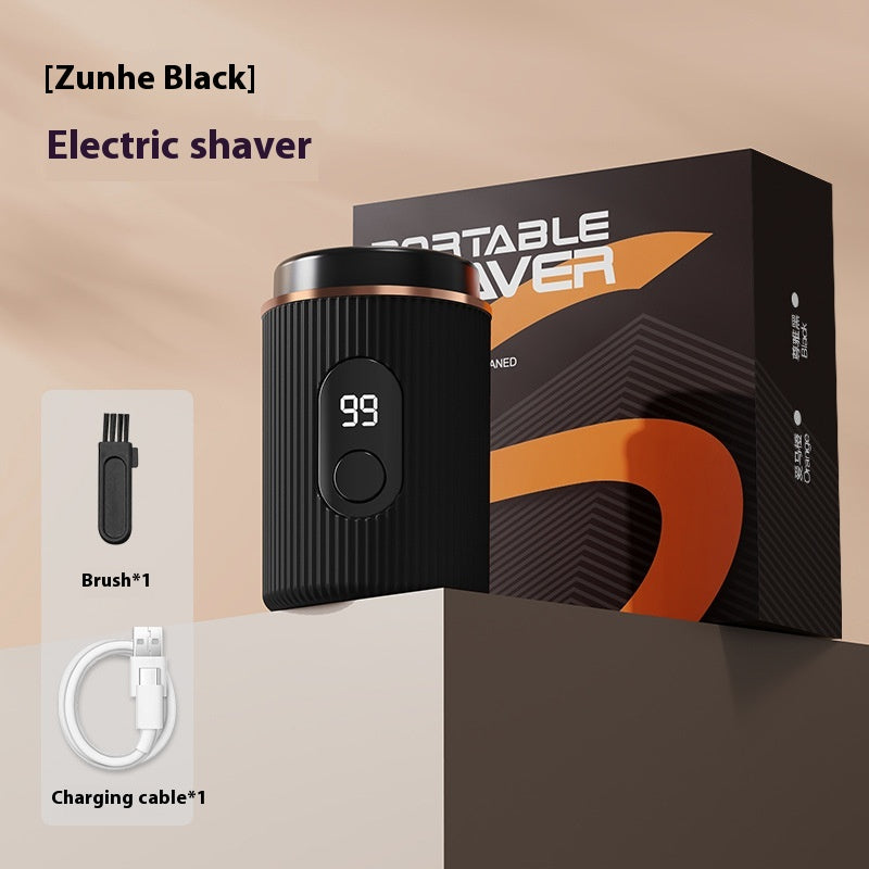 Electric Shaver Men's Mini USB Rechargeable LED Display