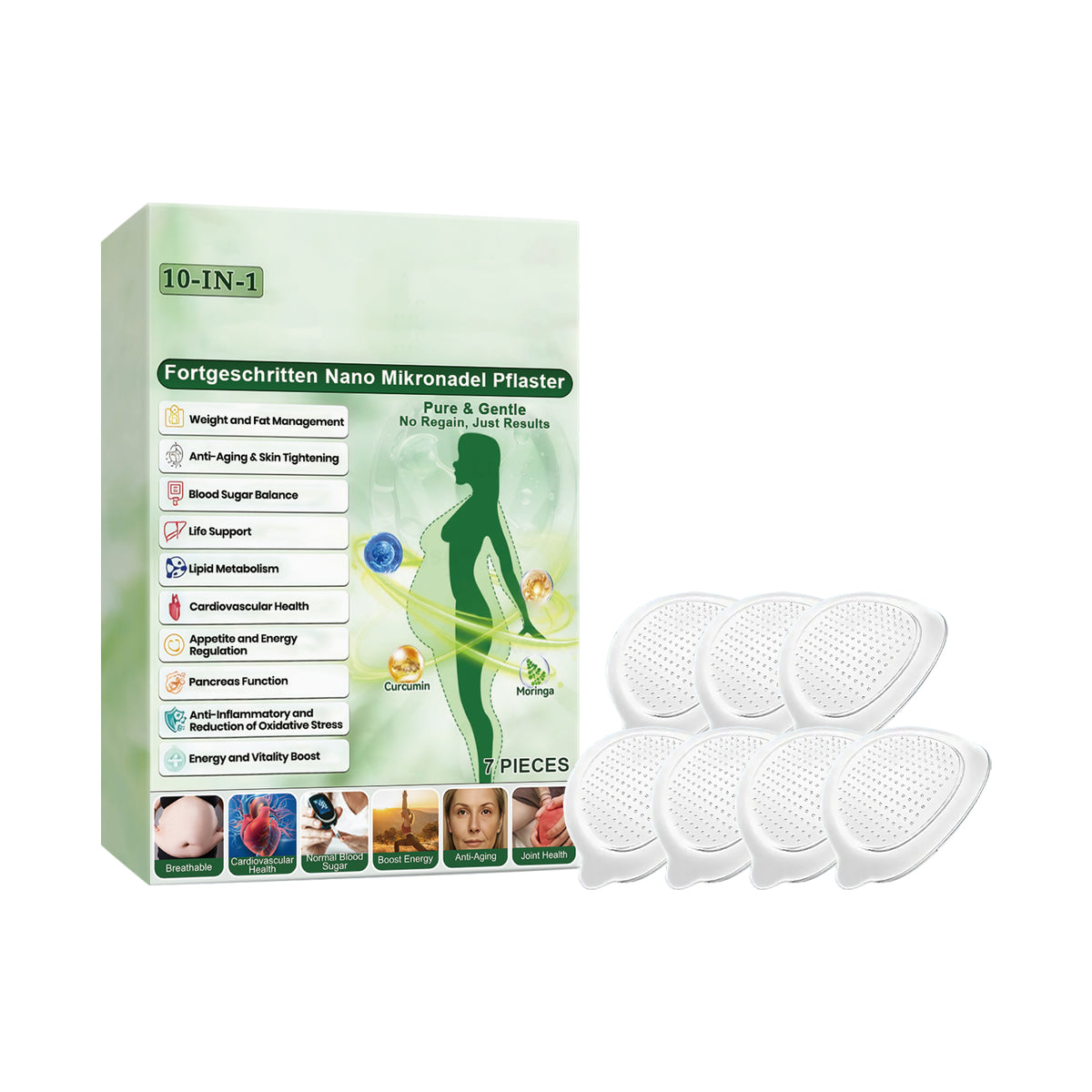 Slimming Body Shaping Patches, 7 Pieces