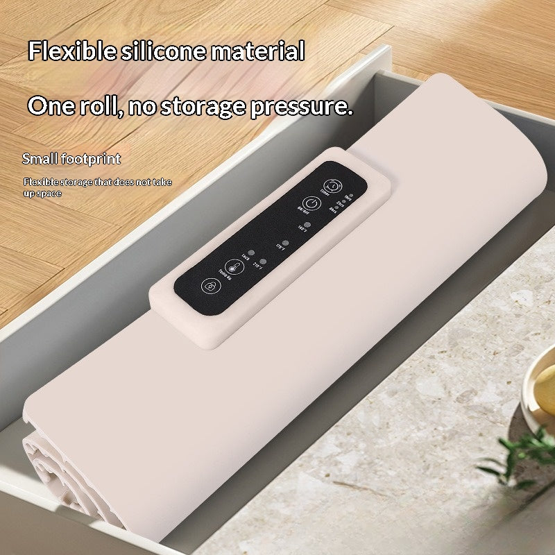 Foldable Food Warmer Mat for Kitchen - Multi-Functional Antibacterial Stain-Resistant