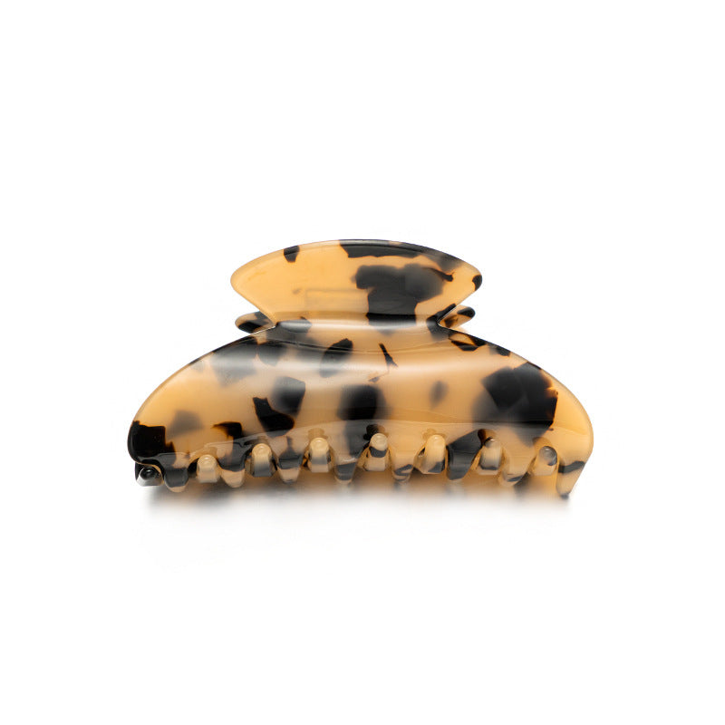 High-End Leopard Print Hair Clip for Stylish Hair Accessories