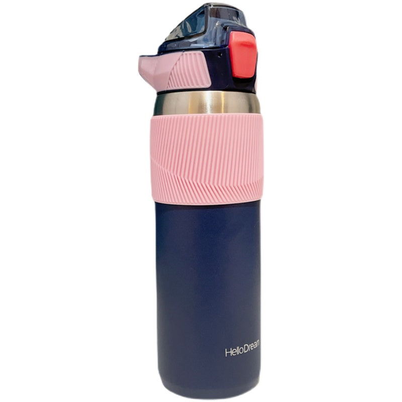 Large Capacity Stainless Steel Travel Mug - Outdoor & Camping Drinkware