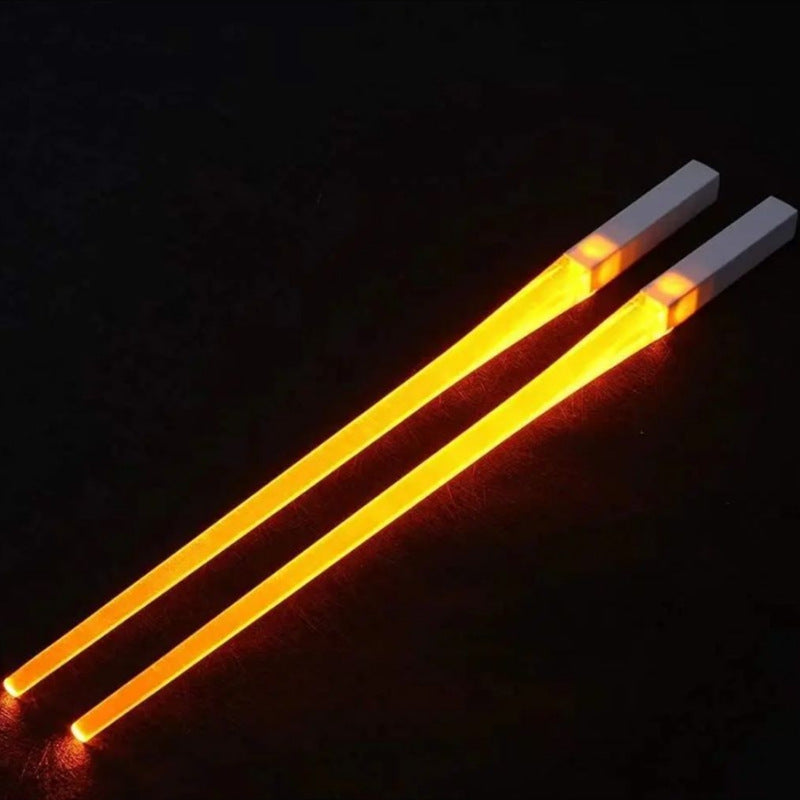 LED Light-Emitting Chopsticks - Creative Light Stick Toys for Home & Party Use
