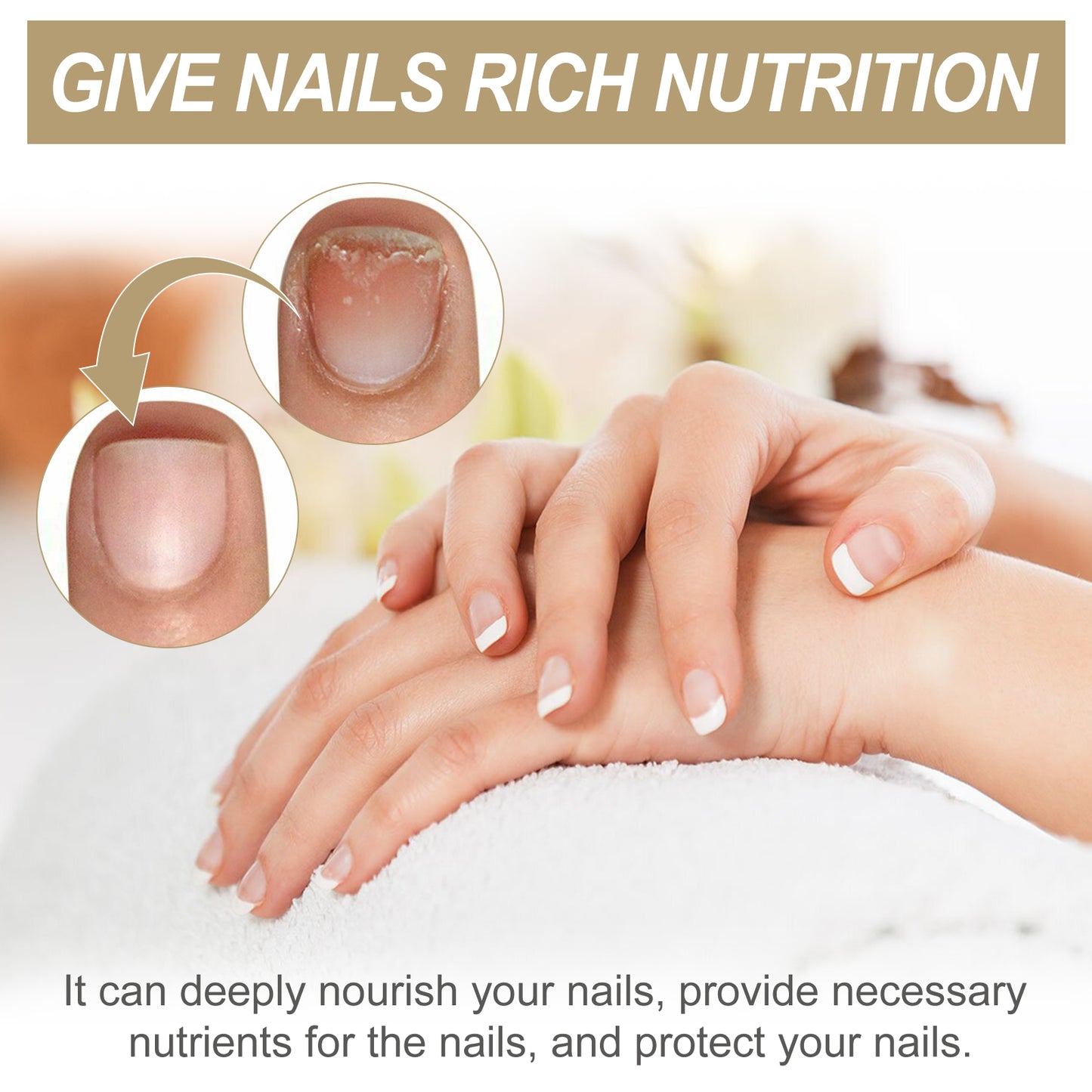 Nourishing Nail Care Cream - Moisturizing & Repair Treatment