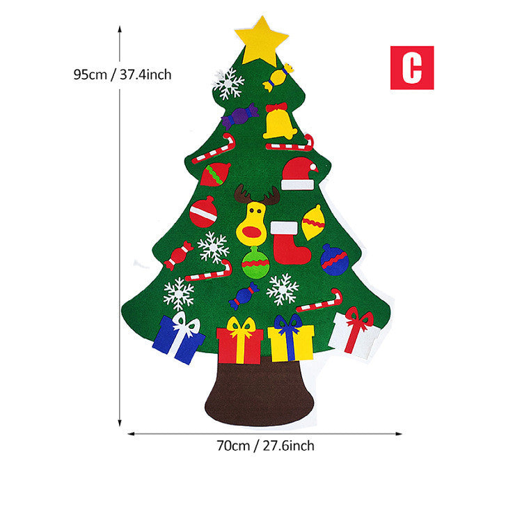 Christmas Decoration Pendant Set for Children DIY Holiday Party Decor