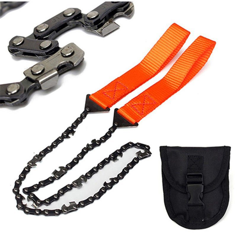 Outdoor Chain Saw Wire Saw with Storage Bag - Handheld Cutting Tool