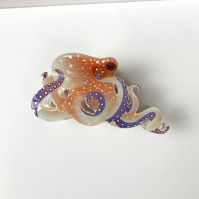Octopus Hair Clip for Elegant Updo