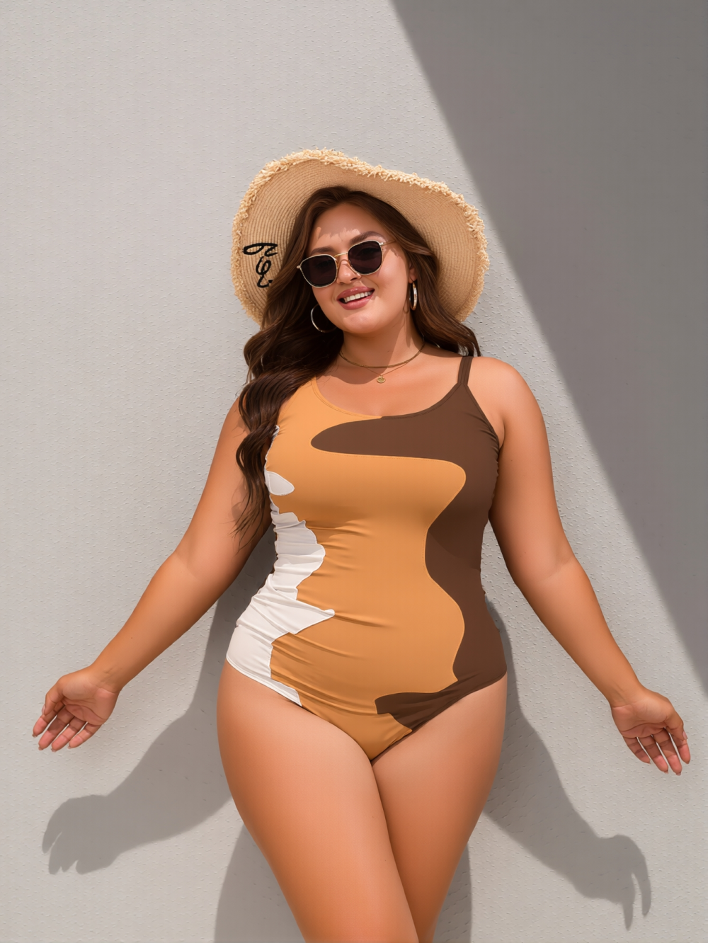 Women's Casual One-Piece Swimsuit - Multiple Sizes Available