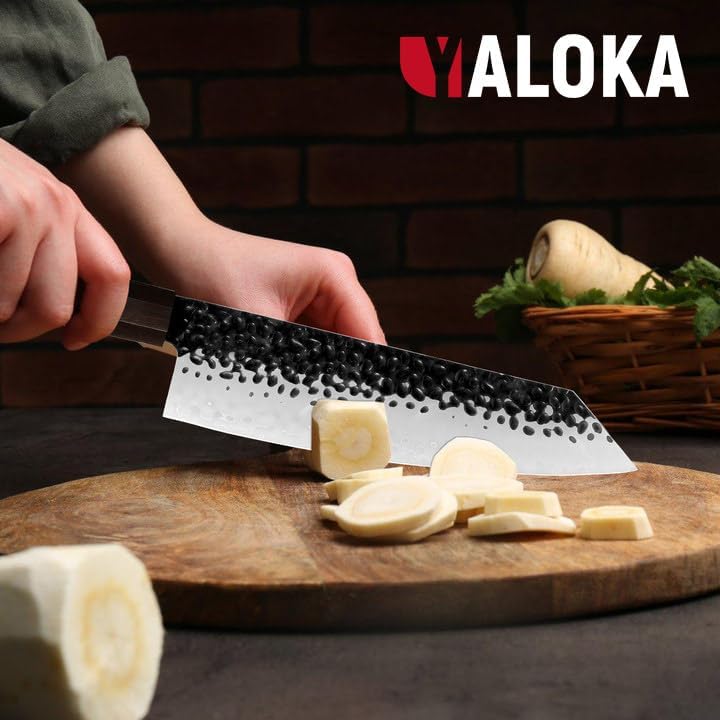 8-Inch Gyuto Knife - Professional Japanese Chef Knife - High Carbon Steel Blade