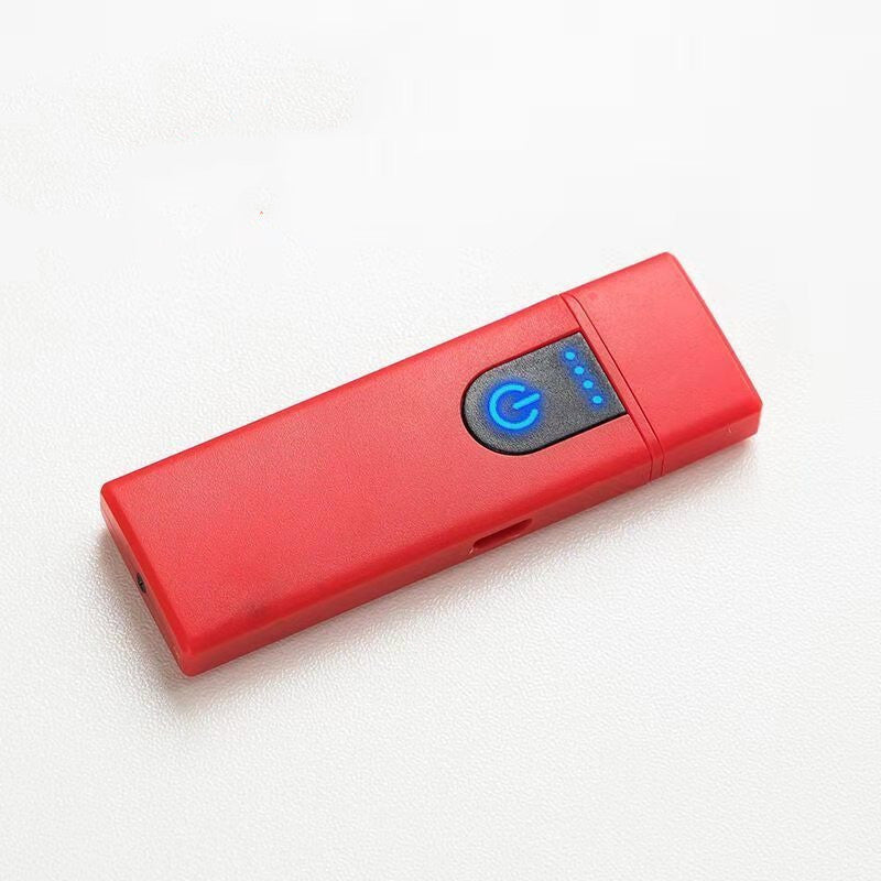 Rechargeable Windproof Fingerprint Lighter - Silent Creative USB Charging