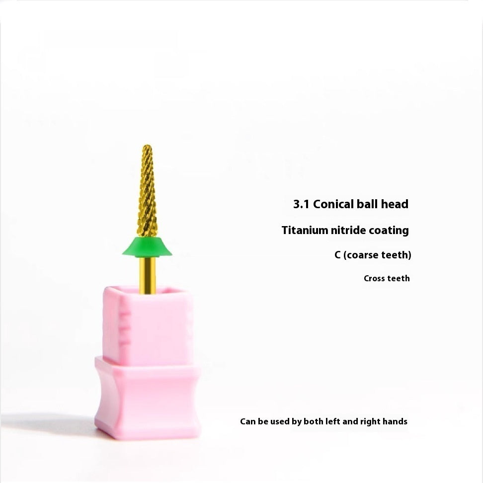 Tungsten Steel Nail Polishing Head