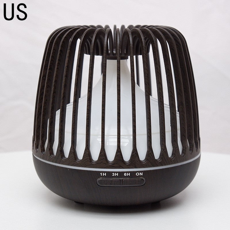 Wood Grain Aromatherapy Diffuser for Home & Relaxation