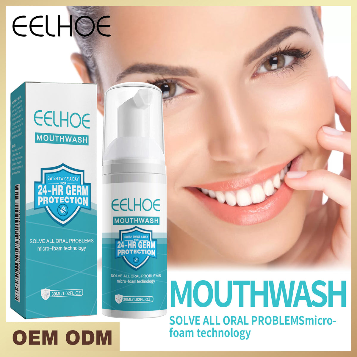 Tooth-Cleaning Mousse Toothpaste 30ml
