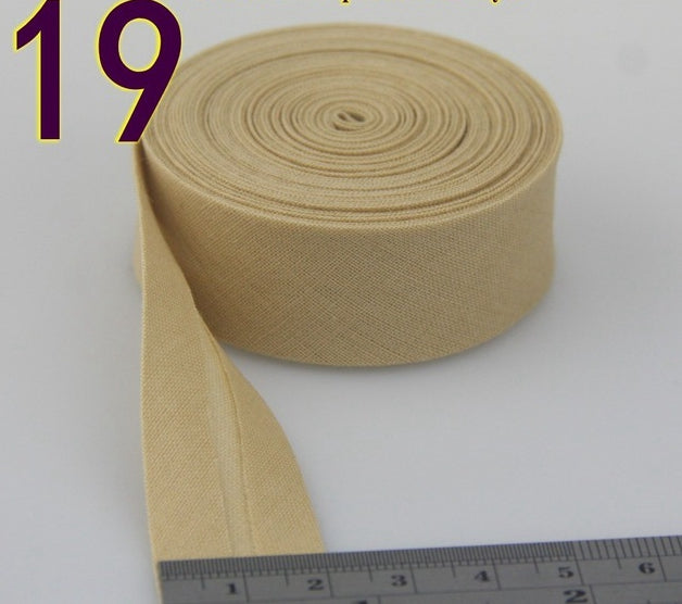 Hand-Patched Cotton Bias Tape for Sewing & Crafting - 20mm Wide