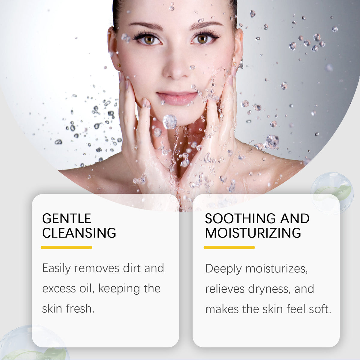 Facial Cleansing Cream for Dry & Sensitive Skin - 100g