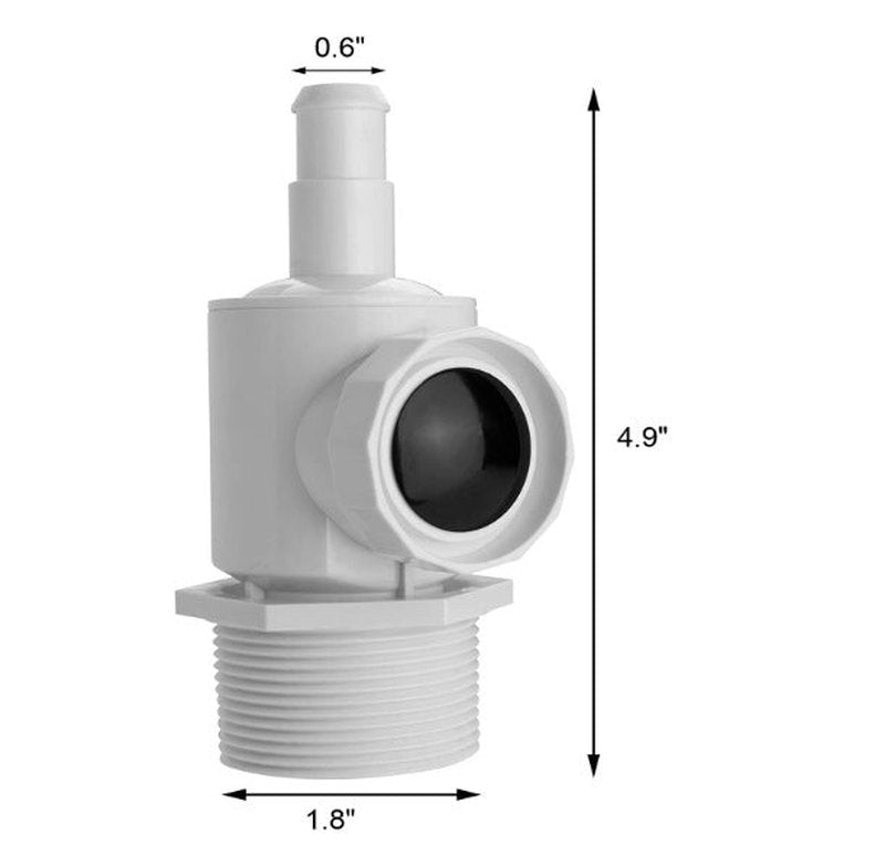 Pool Vacuum Sweeper Connector Kit - PVC Pool Cleaner Parts