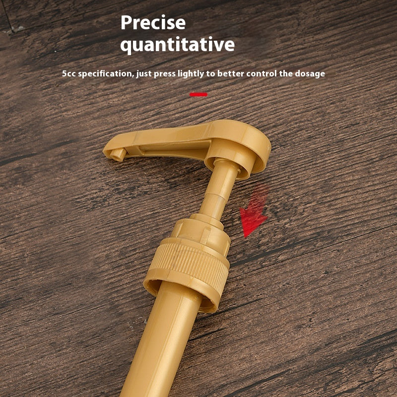 Universal Syrup Pressure Nozzle for Home & Garden - Yellow 5CC/10CC