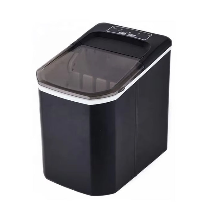 Portable Electric Ice Maker with Bullet-Shaped Ice 12kg/24H Compact Home Appliance