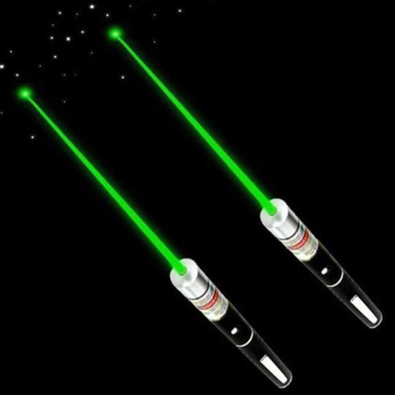 Green Laser Pointer Pen Light - High Power 532nm Laser Torch for Presentation & Outdoor Use