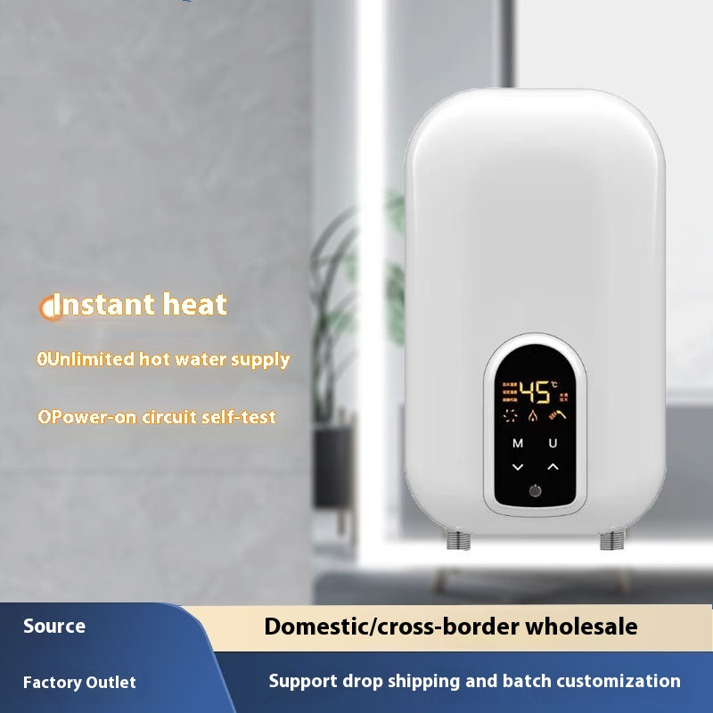 110V Electric Water Heater 3000W for Home Bathroom Instant Hot Water